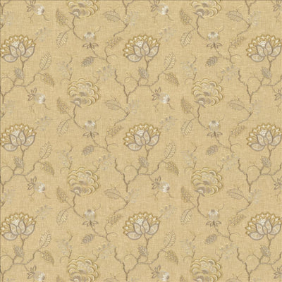 KASMIR FABRICS-GRAND BOUQUET - LINEN