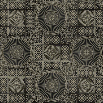 KASMIR FABRICS-GRANDE MOSAIC - JET