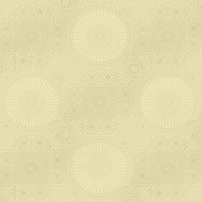 KASMIR FABRICS-GRANDE MOSAIC - SANDSTONE