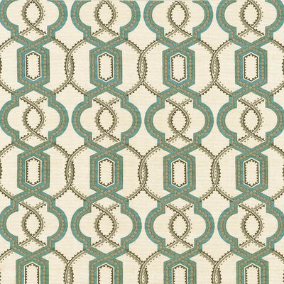 KASMIR FABRICS-GRANDOVER - ROBINS EGG