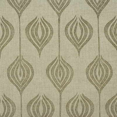 GROUNDWORKS FABRICS - TULIP - NATURAL/STONE