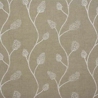 GROUNDWORKS FABRICS - WISTERIA - NATURAL/WHITE