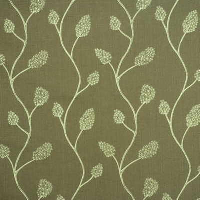 GROUNDWORKS FABRICS - WISTERIA - OLIVE/SAGE