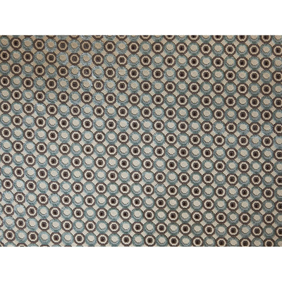 GROUNDWORKS FABRICS - PEARL - BEIGE/AQUA