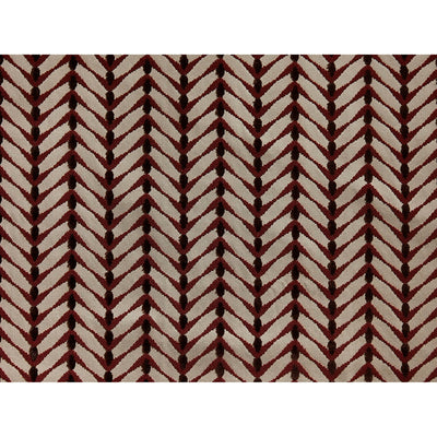 GROUNDWORKS FABRICS - ZEBRANO - BEIGE/RUST