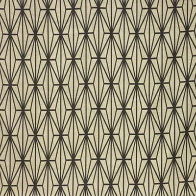 GROUNDWORKS FABRICS - KATANA - IVORY/EBONY