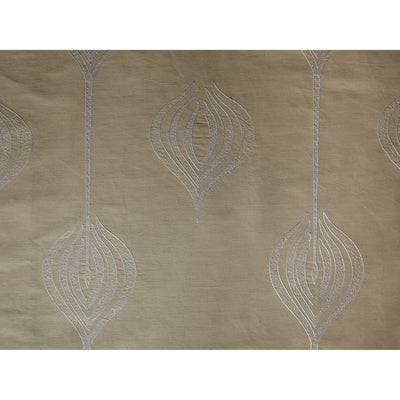 GROUNDWORKS FABRICS - TULIP EMBROIDERY - CREAM