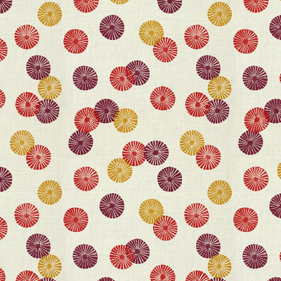 GROUNDWORKS FABRICS - KASA - VERMILLION