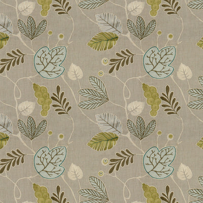GROUNDWORKS FABRICS - VENTANA LEAF - MIST