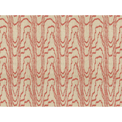 GROUNDWORKS FABRICS - AGATE - SALMON/LINEN