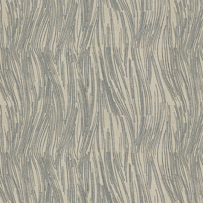 GROUNDWORKS FABRICS - CURRENTS SILK - SLATE/OATMEAL