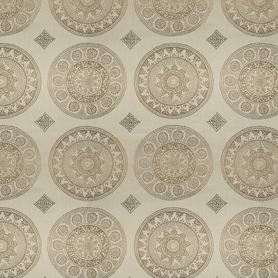 GROUNDWORKS FABRICS - MODERN DIAL - TAUPE