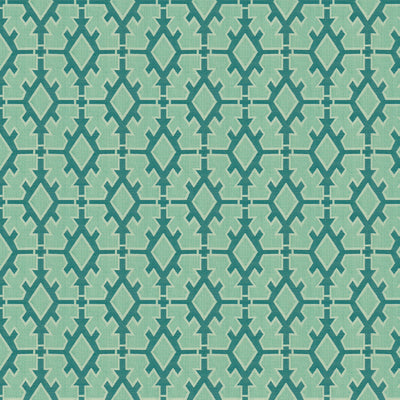 GROUNDWORKS FABRICS - TIGGER - TEAL