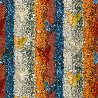 GROUNDWORKS FABRICS - FRITILLERY - MULTI
