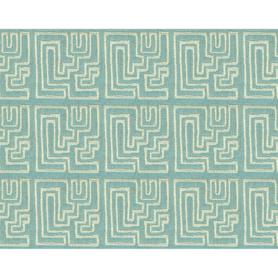 GROUNDWORKS FABRICS - MIRAMAR - ROBIN'S EGG