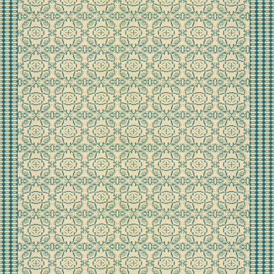 GROUNDWORKS FABRICS - MAZE - CORNFLOWER