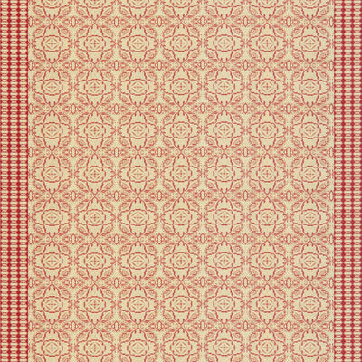 GROUNDWORKS FABRICS - MAZE - CERISE