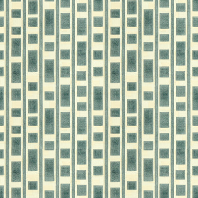 GROUNDWORKS FABRICS - RESOLUTION - AQUA