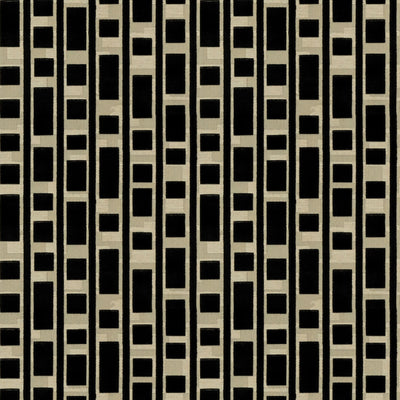 GROUNDWORKS FABRICS - RESOLUTION - EBONY