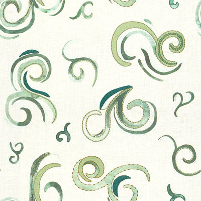 GROUNDWORKS FABRICS - EXHILARATION - AQUA