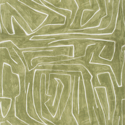 GROUNDWORKS FABRICS - GRAFFITO - FERN