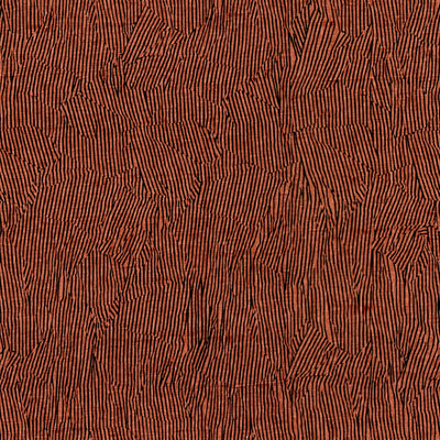 GROUNDWORKS FABRICS - AVANT - SALMON/BLACK