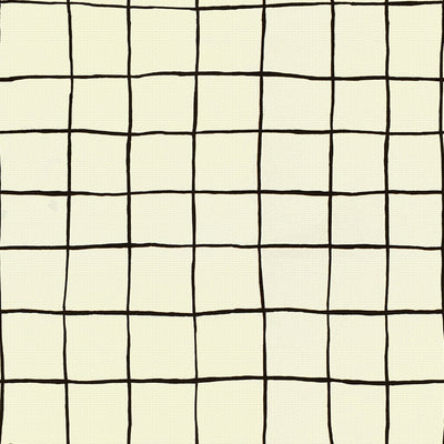 GROUNDWORKS FABRICS - COQUETTE - ALABASTER/BLK