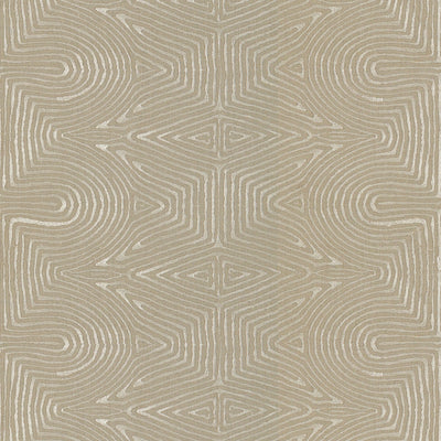 GROUNDWORKS FABRICS - JULIA EMB - FLAX/SILVER