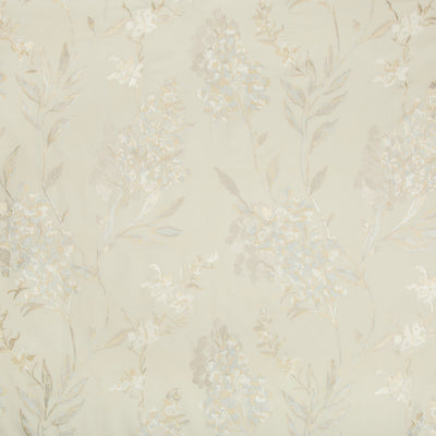 GROUNDWORKS FABRICS - AXIS FLORAL - BEIGE/GREY