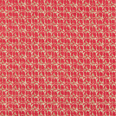 GROUNDWORKS FABRICS - JASPER WEAVE - CERISE