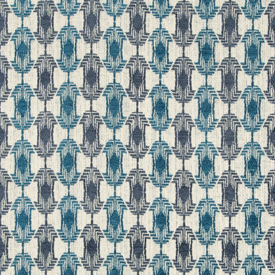 GROUNDWORKS FABRICS - QUARTZ WEAVE - DEEP SEA