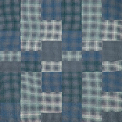 GROUNDWORKS FABRICS - GRIDLOCK - ADMIRAL