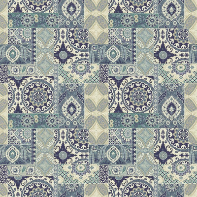 KASMIR FABRICS-GYPSY QUILT - INDIGO
