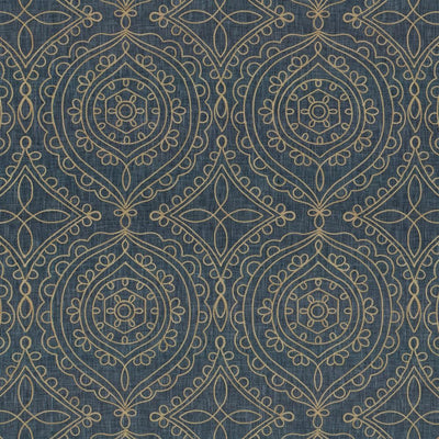 KASMIR FABRICS-HALYARD - INDIGO