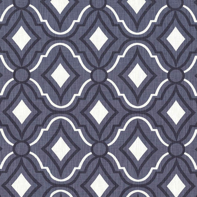KASMIR FABRICS-INFLECTION - INDIGO