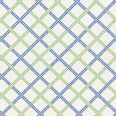 KASMIR FABRICS-INTERSECTION - BLUEBERRY