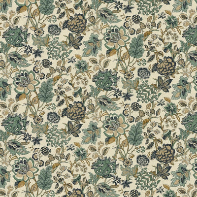 KASMIR FABRICS-INTO THE WOODS - INDIGO
