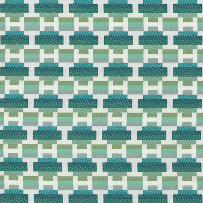 KASMIR FABRICS-IXTAPA - EMERALD