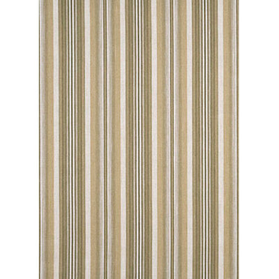 G P & J BAKER FABRICS - MELORA STRIPE - LINEN/TAUPE