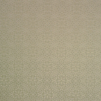 G P & J BAKER FABRICS - ABBEVILLE SCROLL - LICHEN GREEN