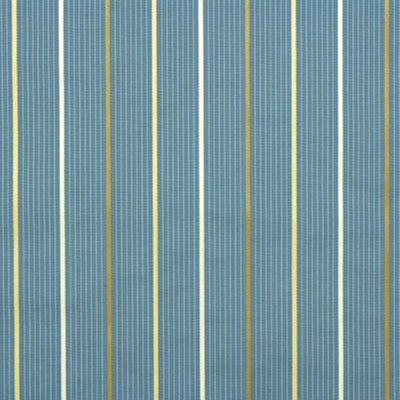 G P & J BAKER FABRICS - WOLSEY STRIPE - POWDER BLUE