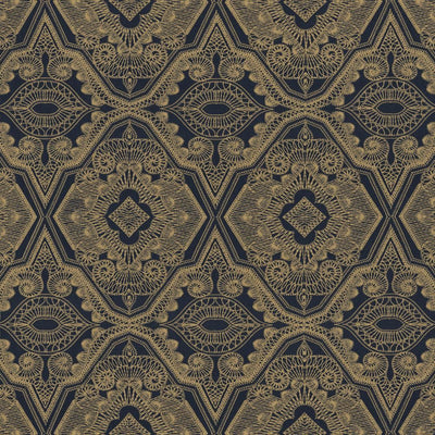 KASMIR FABRICS-JAYDEN - INDIGO