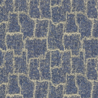 KASMIR FABRICS-JUSTIFIED - BLUE