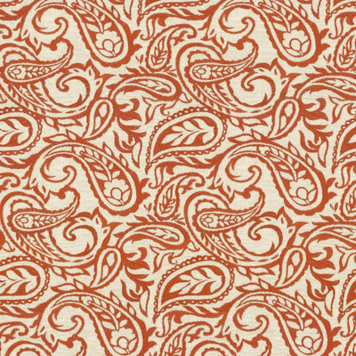 KASMIR FABRICS-KAHALA PAISLEY - PAPRIKA