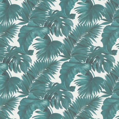 KASMIR FABRICS-KEANU PALM 110 - PEACOCK