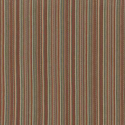 KASMIR FABRICS-KIRO STRIPE - CINNABAR