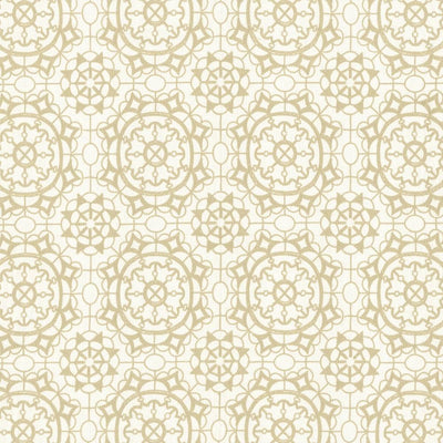 KASMIR FABRICS-KNOTTY - VANILLA