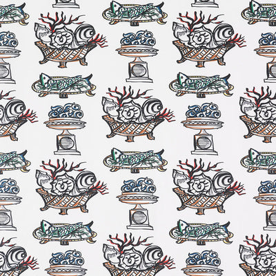 Gaston Y Daniela Fabrics, a selection of fabrics such as velvet, damask, cotton, silk, linen and sheers.