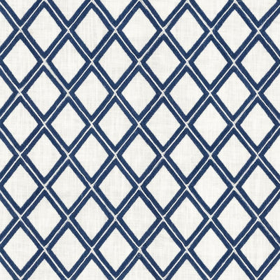 KASMIR FABRICS-LEOLA - COBALT