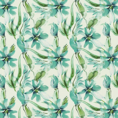 KASMIR FABRICS-LEOLANI - TURQUOISE